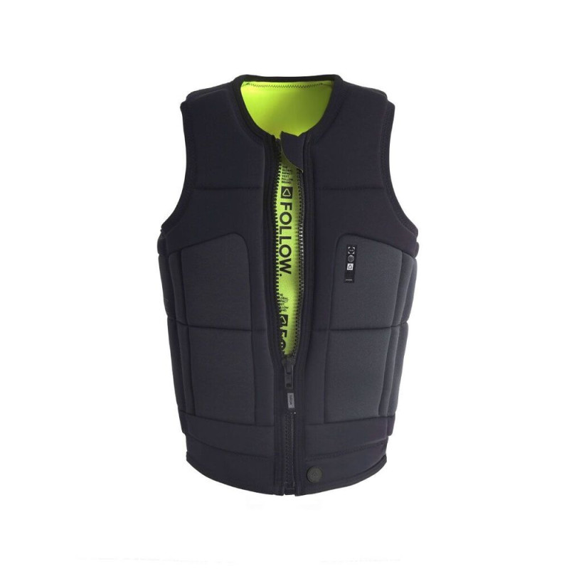 Gilet impact follow global noir