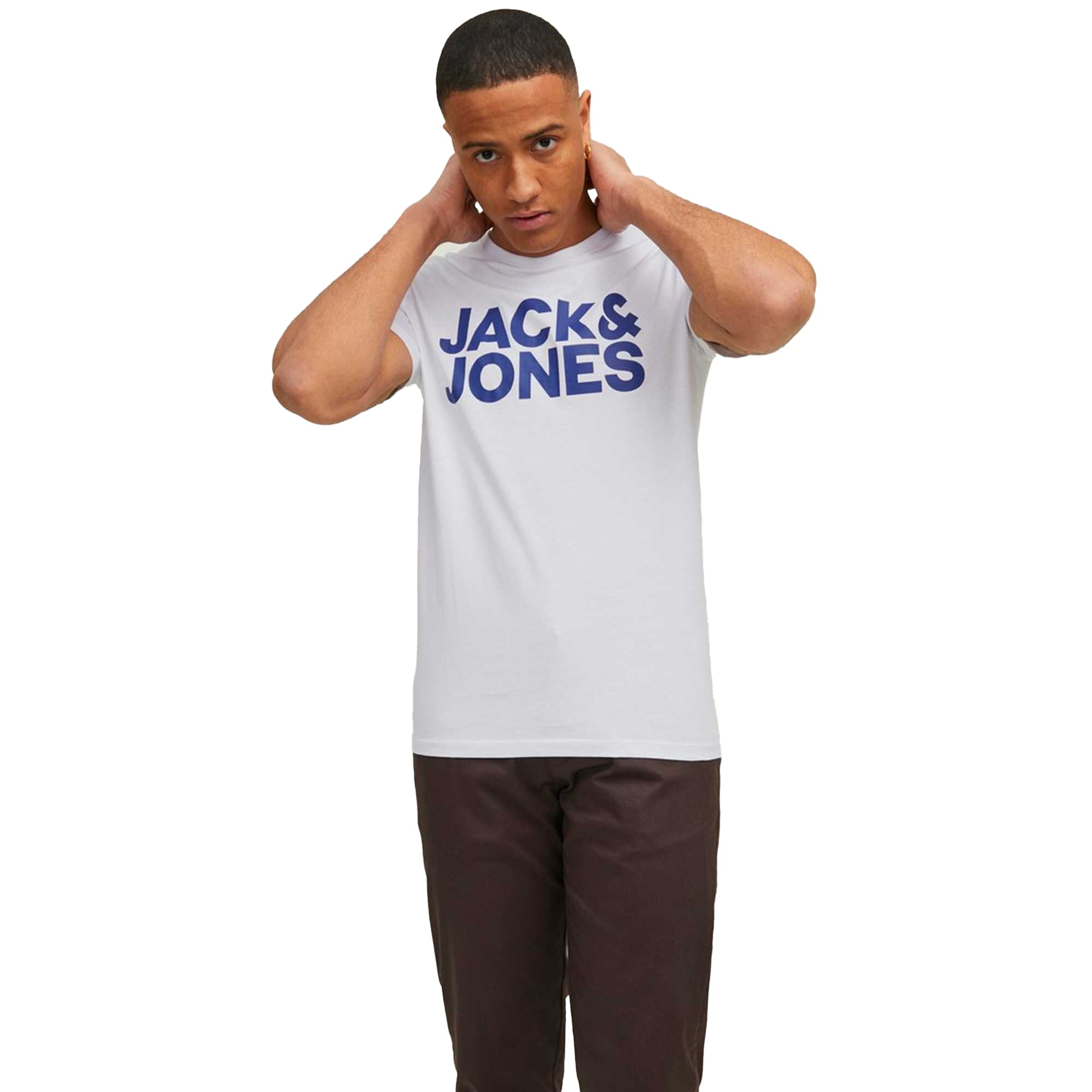 JJECORP LOGO TEE O-NECK 3PK Herren T-Shirt