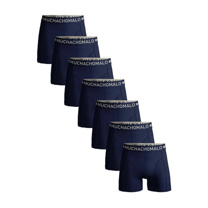 Muchachomalo Solid Boxers Heren (7-pack)
