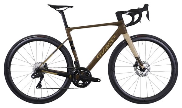 Vélo de Route Wilier Triestina Rave SL Shimano Ultegra Di2 12V 700 mm Marron Beige Sand 2025