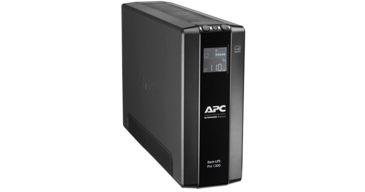APCBack-UPS PRO BR1300MI - Noodstroomvoeding ups  (Zwart, 8x C13 uitgang, USB, 1300VA)