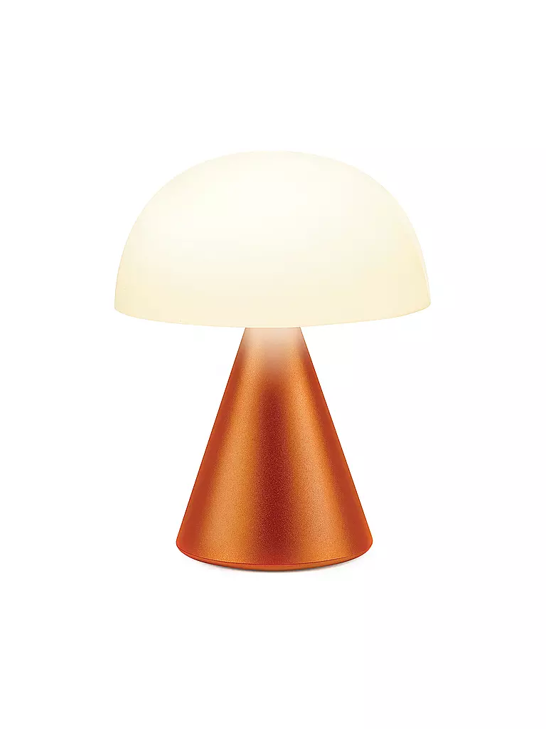 LEXON LED Lampe MINA L 17cm Orange orange