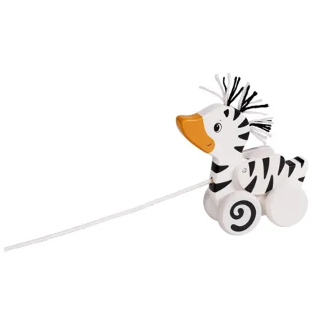 goki Ziehtier Zebra-Ente