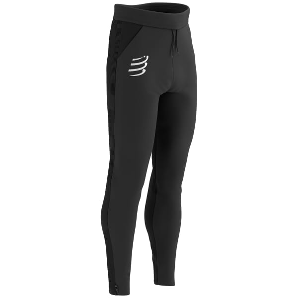 Cuissard trail COMPRESSPORT HURRICANE WINDPROOF SEAMLESS PANTS BLACK