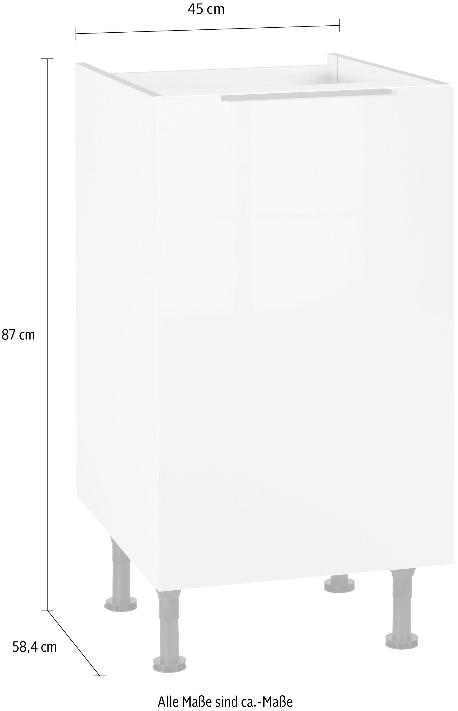 OPTIFIT Spülenschrank »Tara« , Breite 45 cm