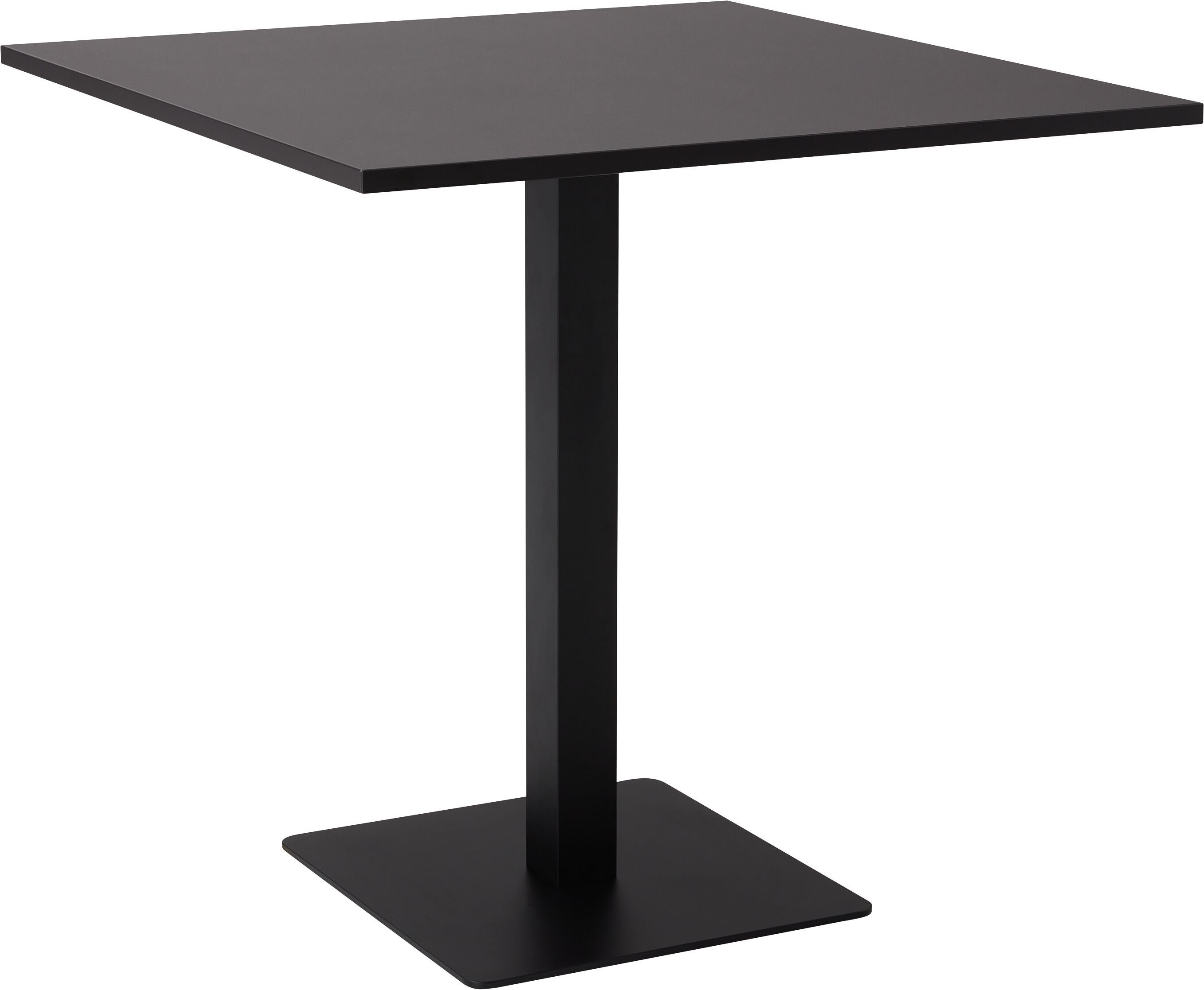 BISTRELLI Tisch - Schwarz / B: 75.0 cm x T: 75.0 cm x H: 75.0 cm