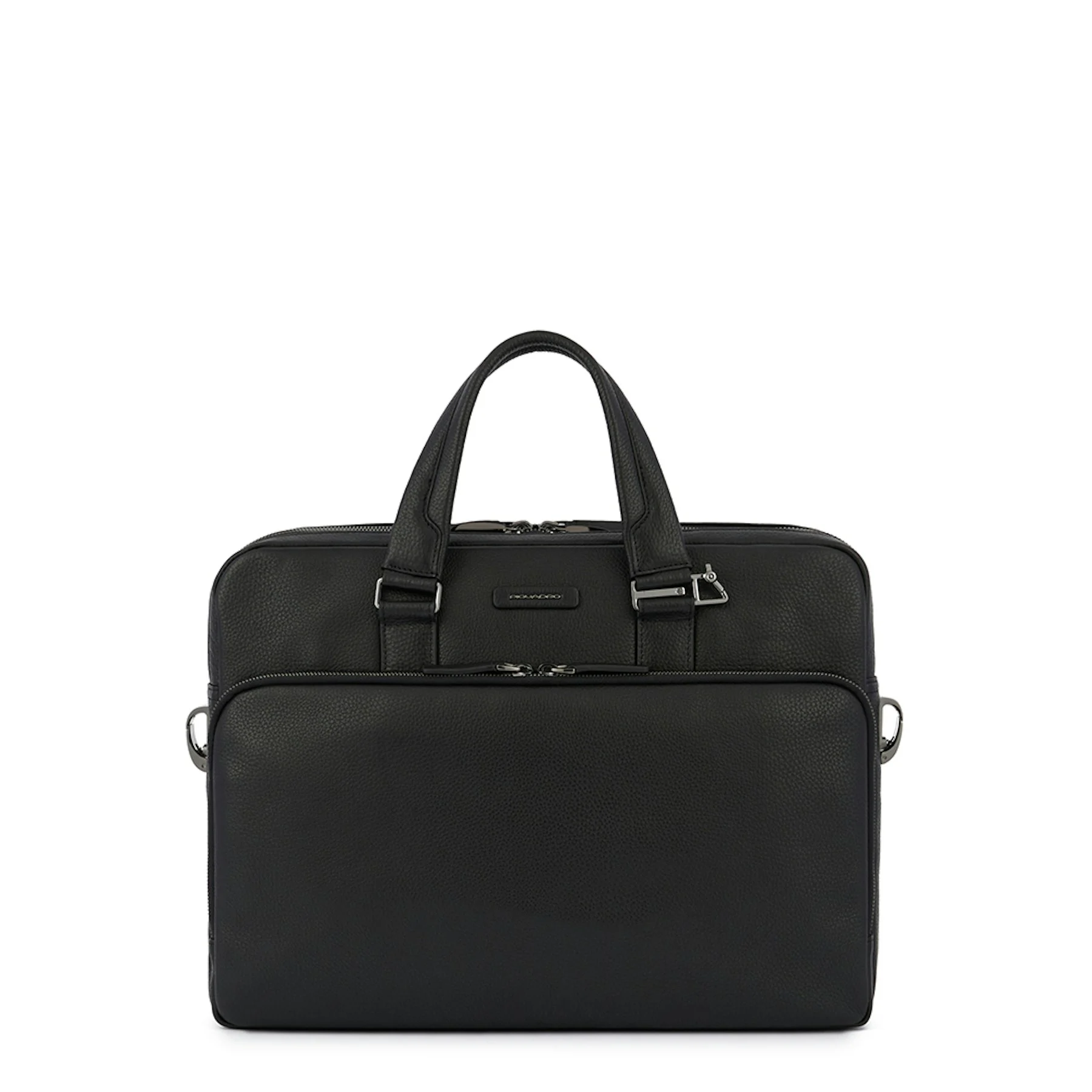 Mallette en cuir | Noir