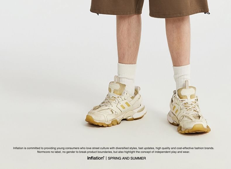 Newin - Cargoshort met trekkoord in de zoom