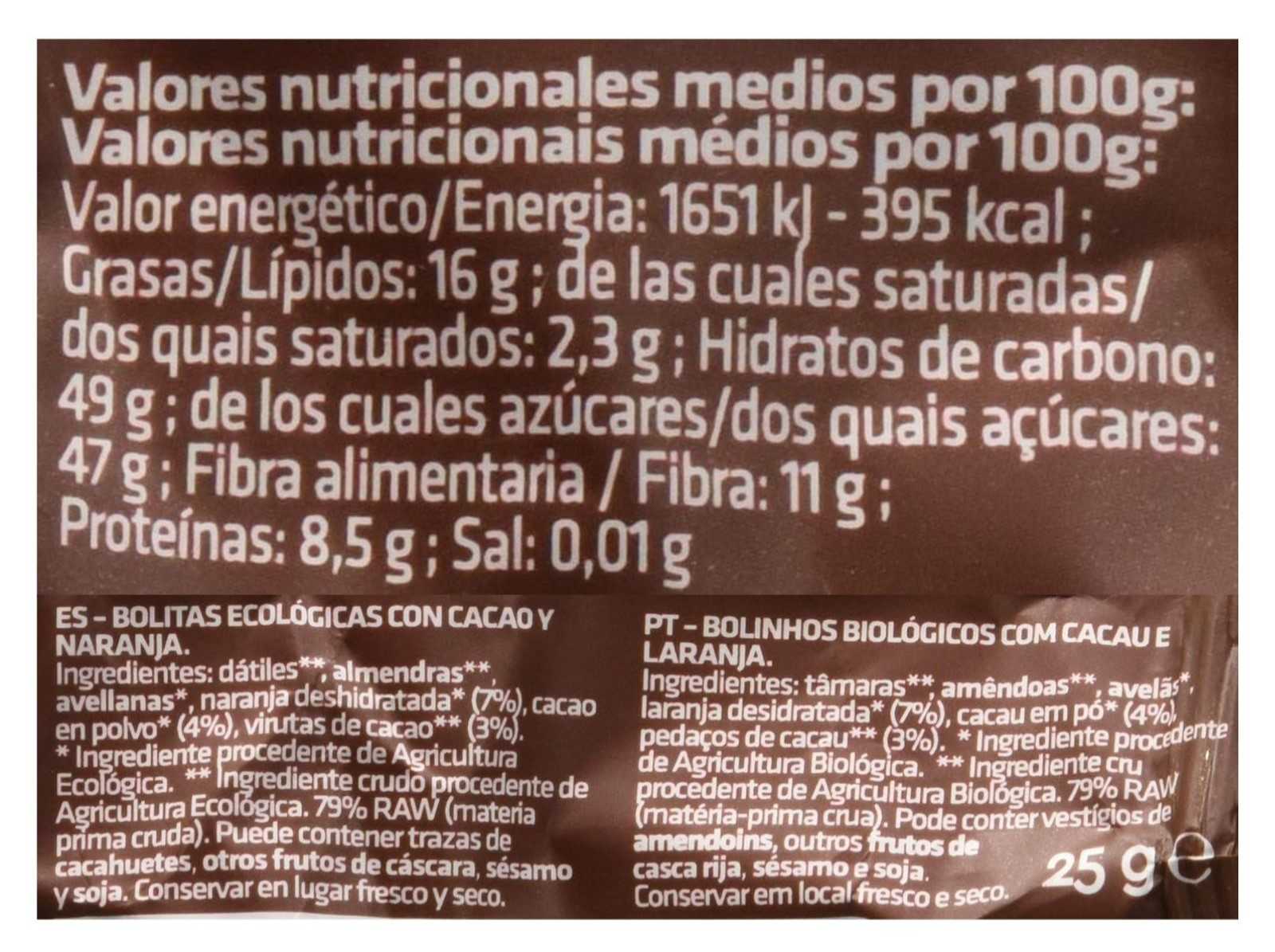 La finestra sul cielo Energy Ball Bio 25g
