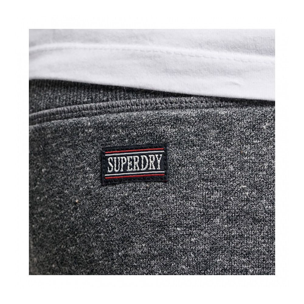 Superdry VINTAGE GYM ATHLETIC - Short Homme dark charcoal jaspe