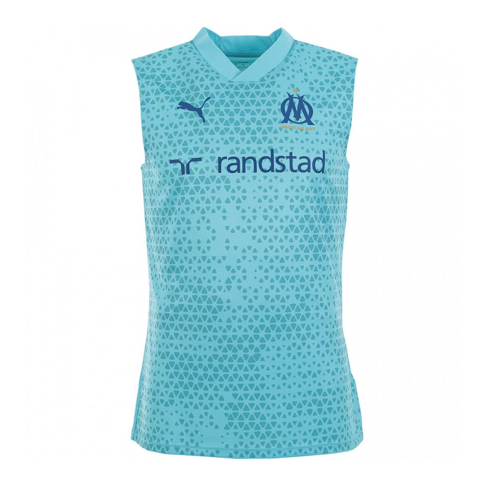 Puma OM TRG - Maillot Homme hero blue/clyde royal