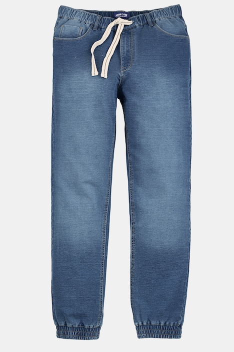 John. F. Gee Joggjeans, Straight Fit, 4-Pocket, Used-Optik, Schlupfbund