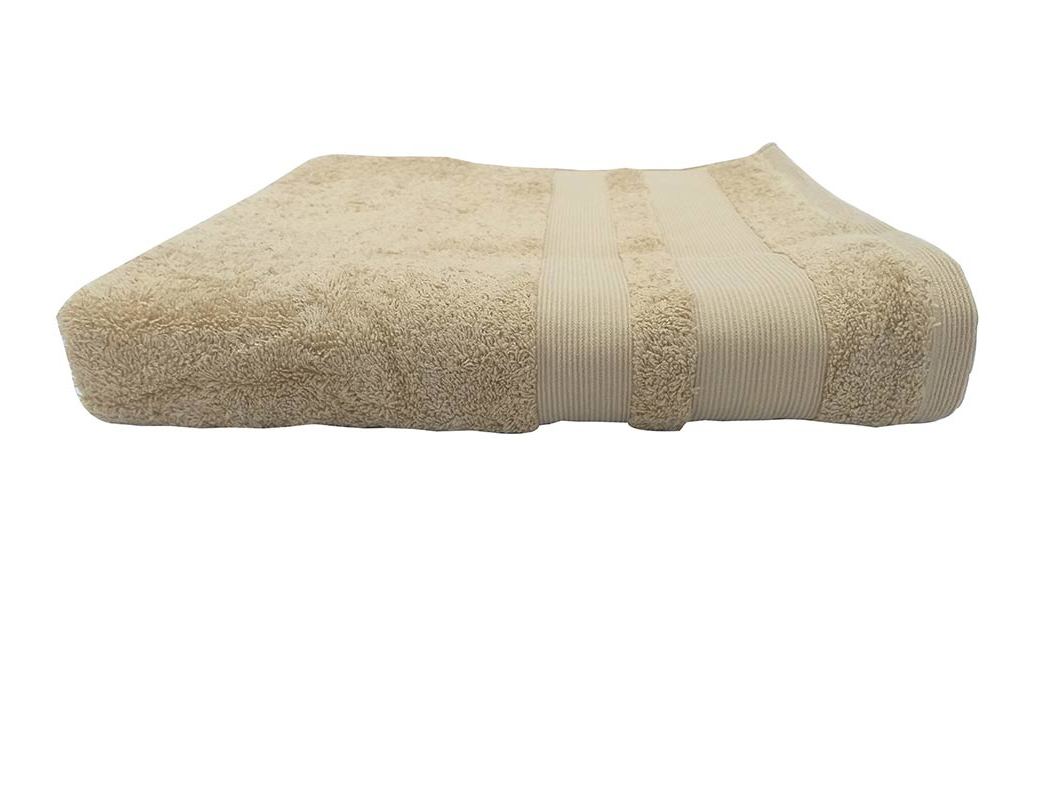 TOALHÃO DE BANHO ACTUEL ALGODÃO 650G/M2 BEGE 70X140CM