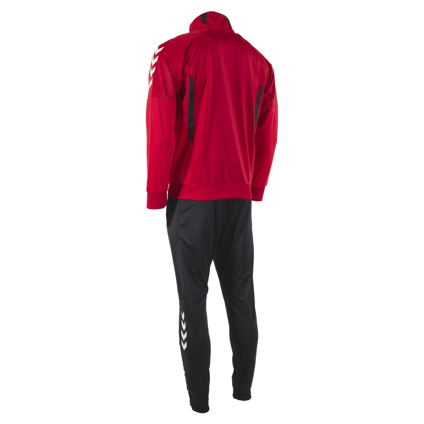 Hummel Authentic Full-Zip Trainingspak Kids Rood Zwart