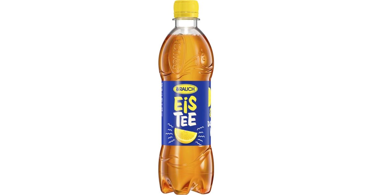 Rauch Eistee Zitrone Tray 12x 0,5 Liter (Einweg)