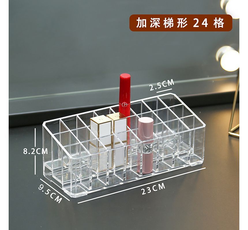 Sabam - Transparante acryl lippenstift bureau organizer (verschillende designs)