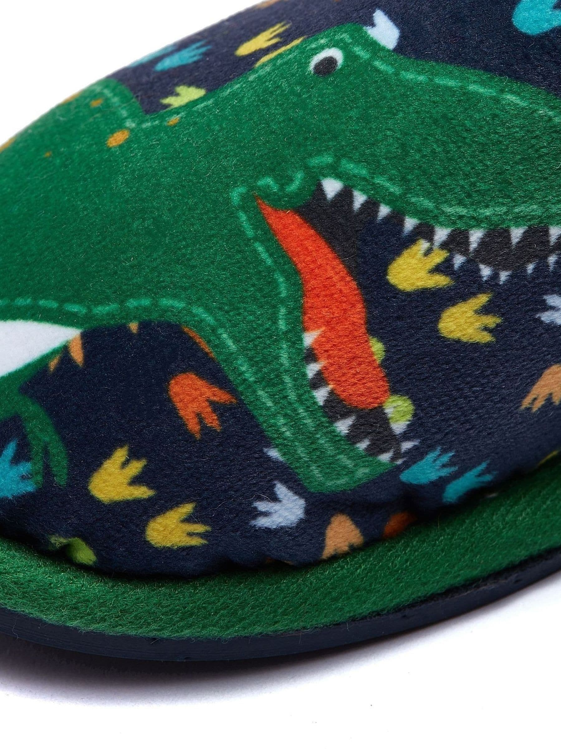 Harry Bear pantoffels met dinosaurusprint