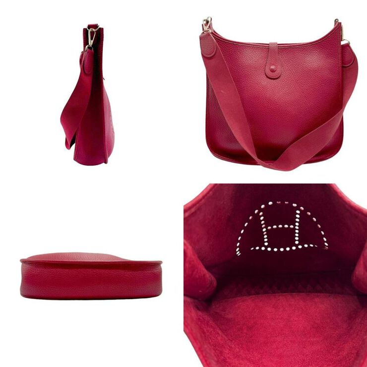 Hermès Vintage Hermès Evelyne Red