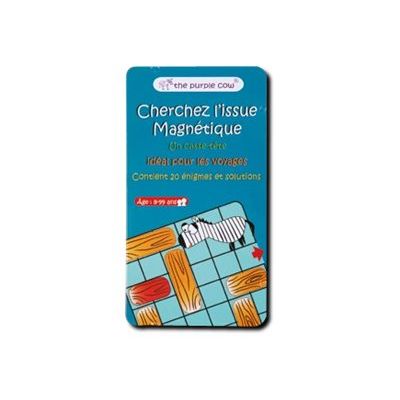The Purple Cow - Jeu de voyage magnétique - Cherchez l'issue