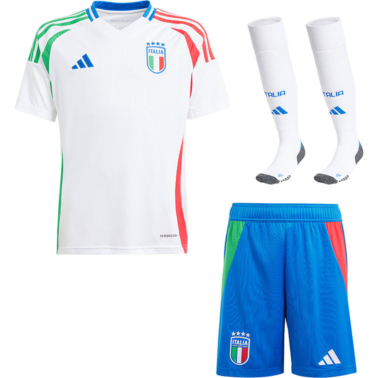 adidas Italië Uit Tenue Kids