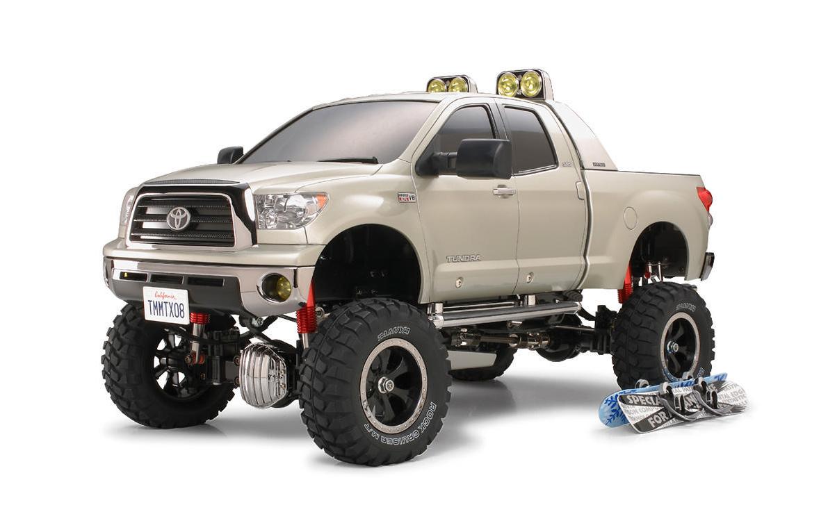 Scale Crawler Toyota Tundra High Lift Bausatz, 1:10<br>Detailgetreuer Toyota Tundra Bausatz mit 3-Gang Getriebe