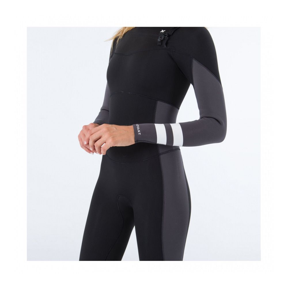 Hurley ADVANT CZ - Combinaison intégrale 4/3 mm Femme black