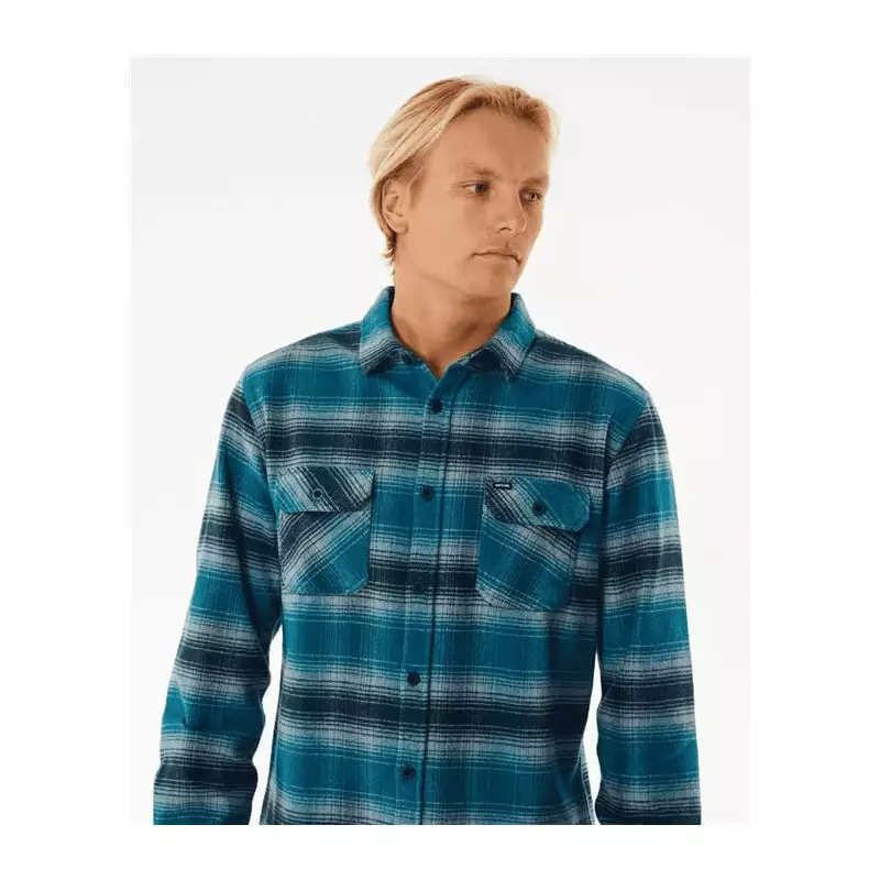 Chemise RIPCURL Count Flannel Shirt Mineral Blue
