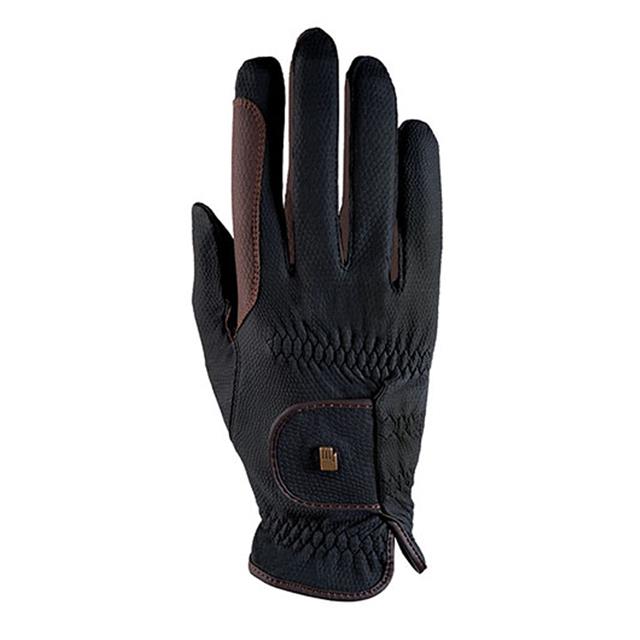 Handschoenen Roeckl Malta Grip Bicolor Zwart-bruin