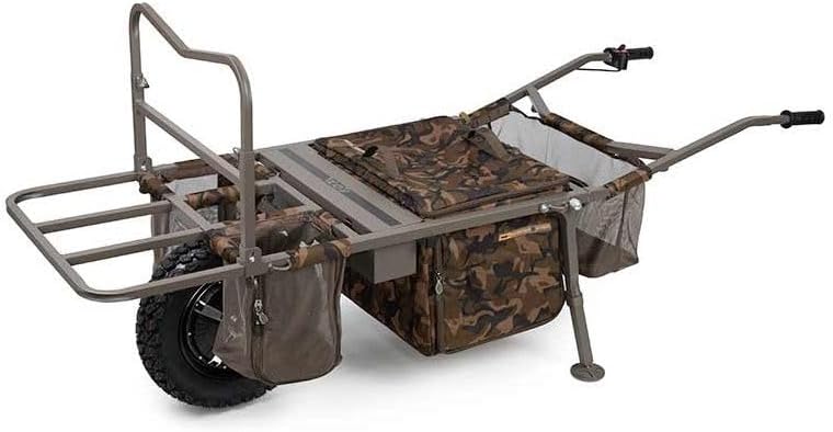 Fox Power Barrow 24V Schubkarre, Schwarz, Legierter Stahl, Schlauchloser Reifen