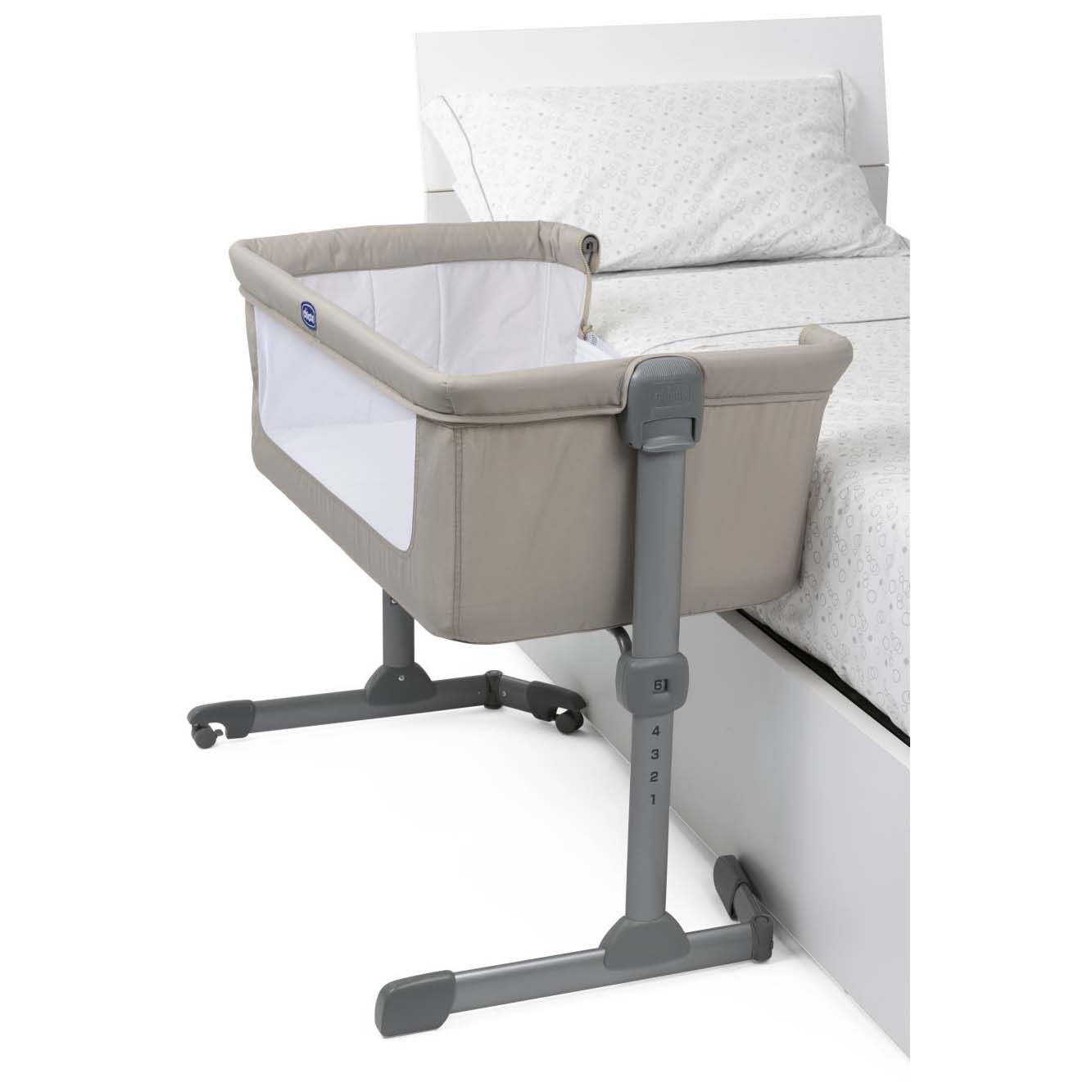 Chicco Next2me Essential co-sleeper Taupebrown - wiegjes - Prénatal