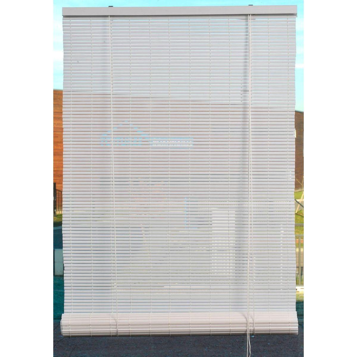 STORE ENROULEUR PVC 150X180CM BLANC