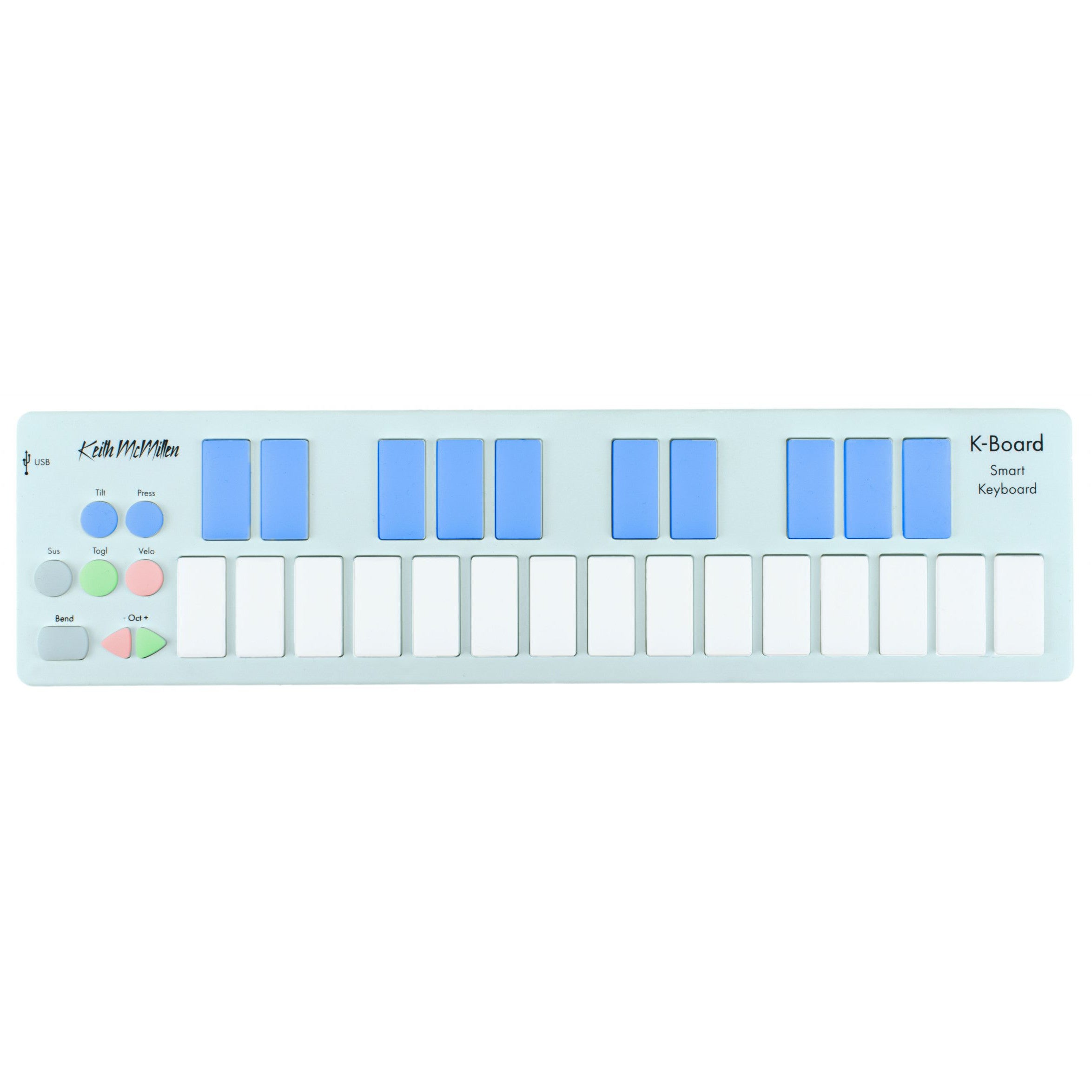 Keith McMillen K-Board C Snow USB/MIDI keyboard