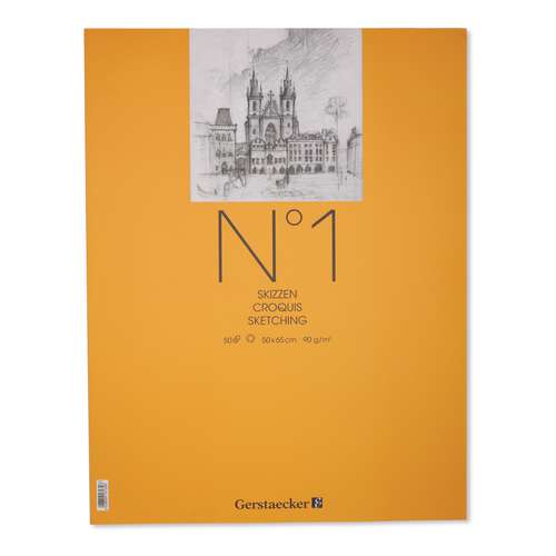 GERSTAECKER Nº 1 Skizzenblock