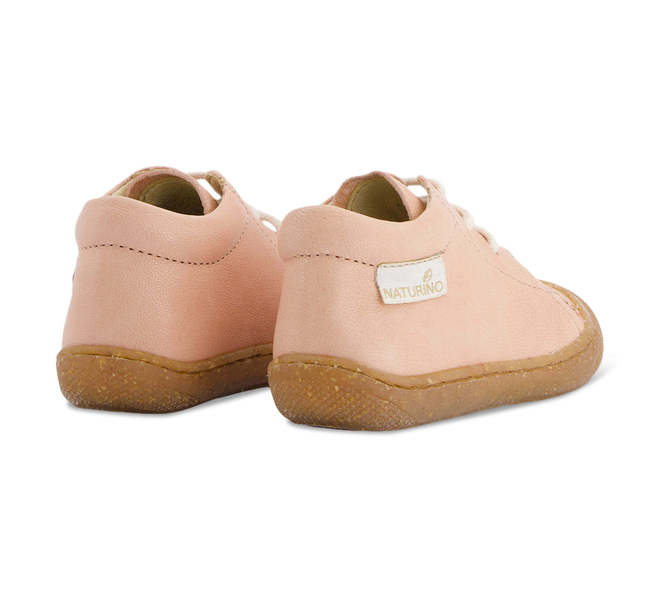 Naturino Cocoon Organic - Schnürschuhe rosa