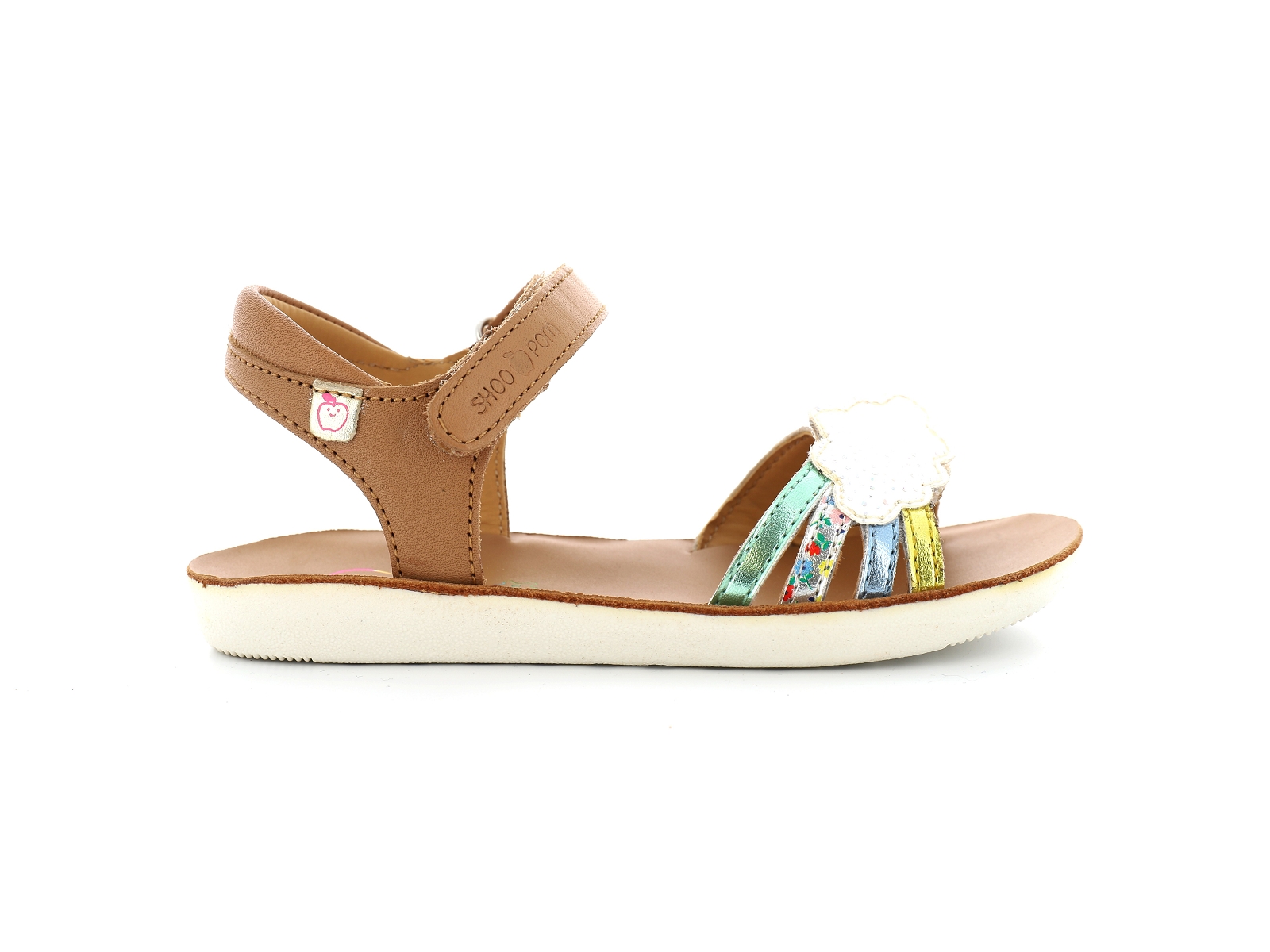 Shoopom-GOA MULTI Cuir Camel