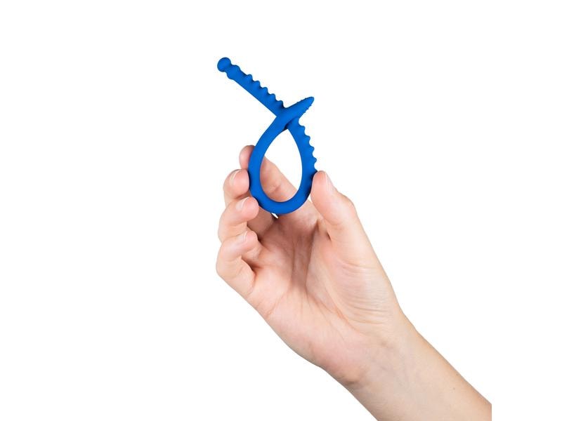 Amorelie Penisring «Sway» Blau Hochwertiges Sextoy für den Mann