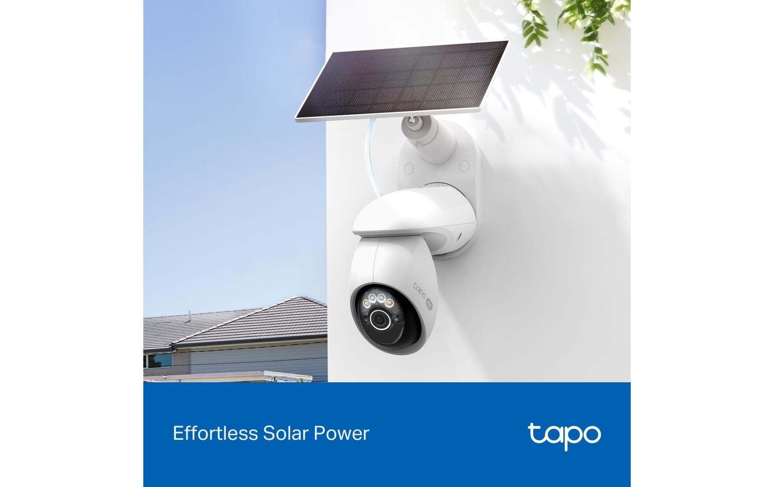 Netzwerkkamera C660 KIT 4K 360°<br>4K 360° Solar Überwachungskamera Aussen 3840 x 2160 Pixel