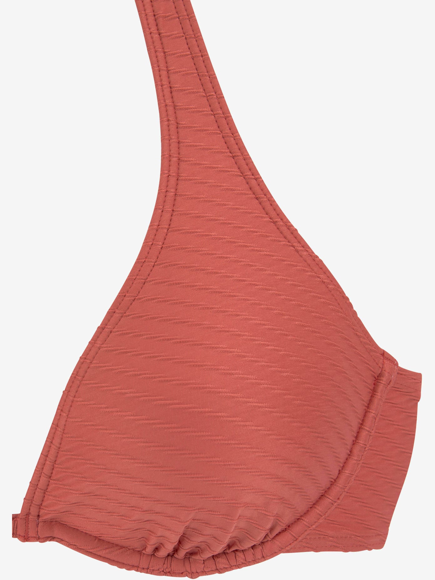 Maillot de bain à armatures matière structurée tendance