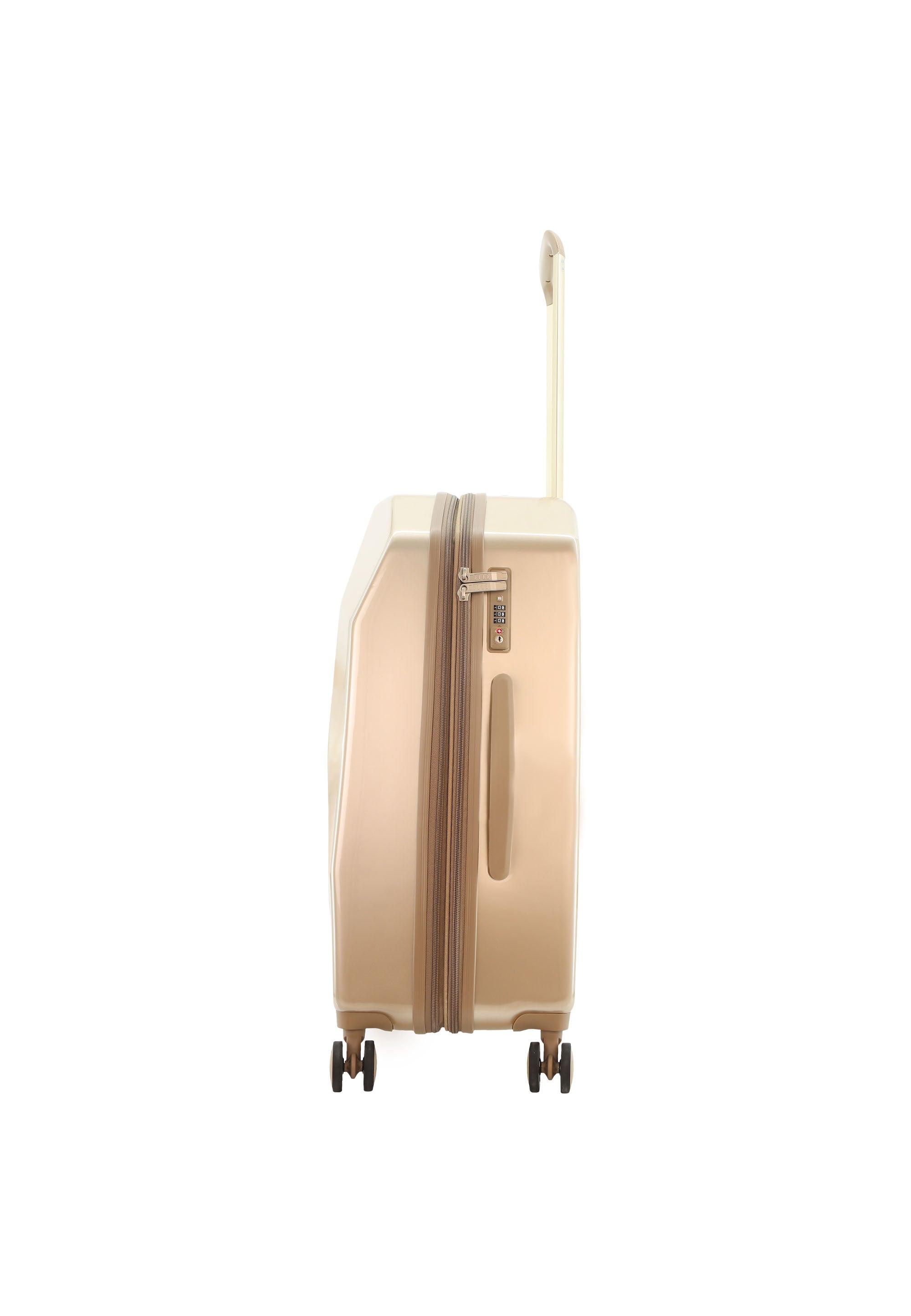 ELLE Diamond 76.5 cm reiskoffer - Taupe