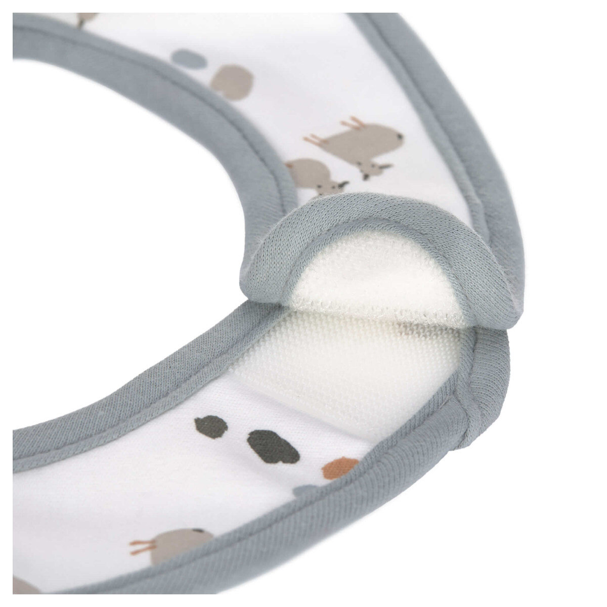 Lässig Lässig Value Pack Bib 5 pcs assorted Tiny Farmer Sheep blue