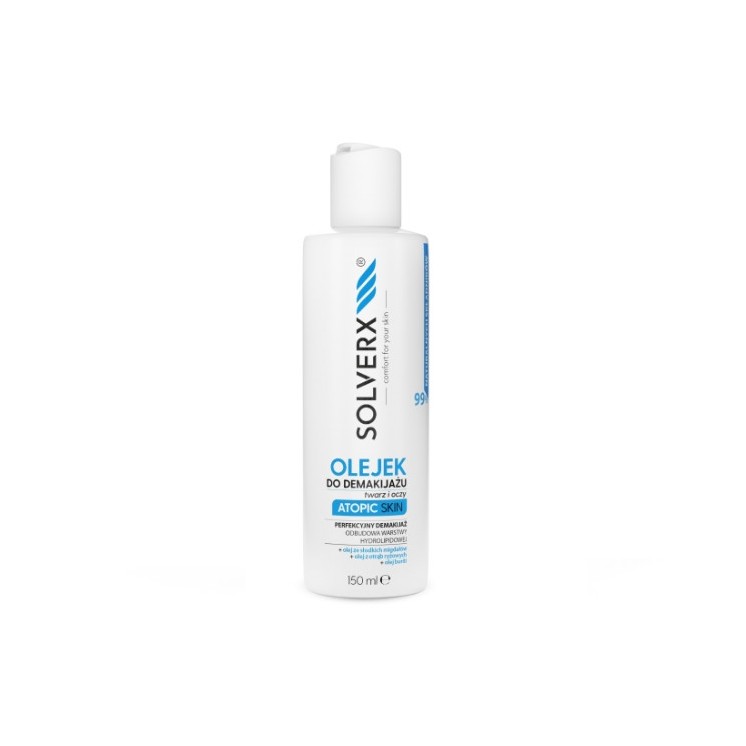 Solverx Atopische Huid Make-up verwijderende olie voor atopische huid 150 ml