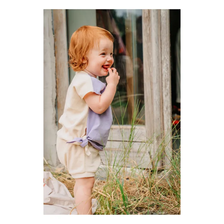 Bonnie & The Gang T-Shirt Millie Coton Bio | Lavande