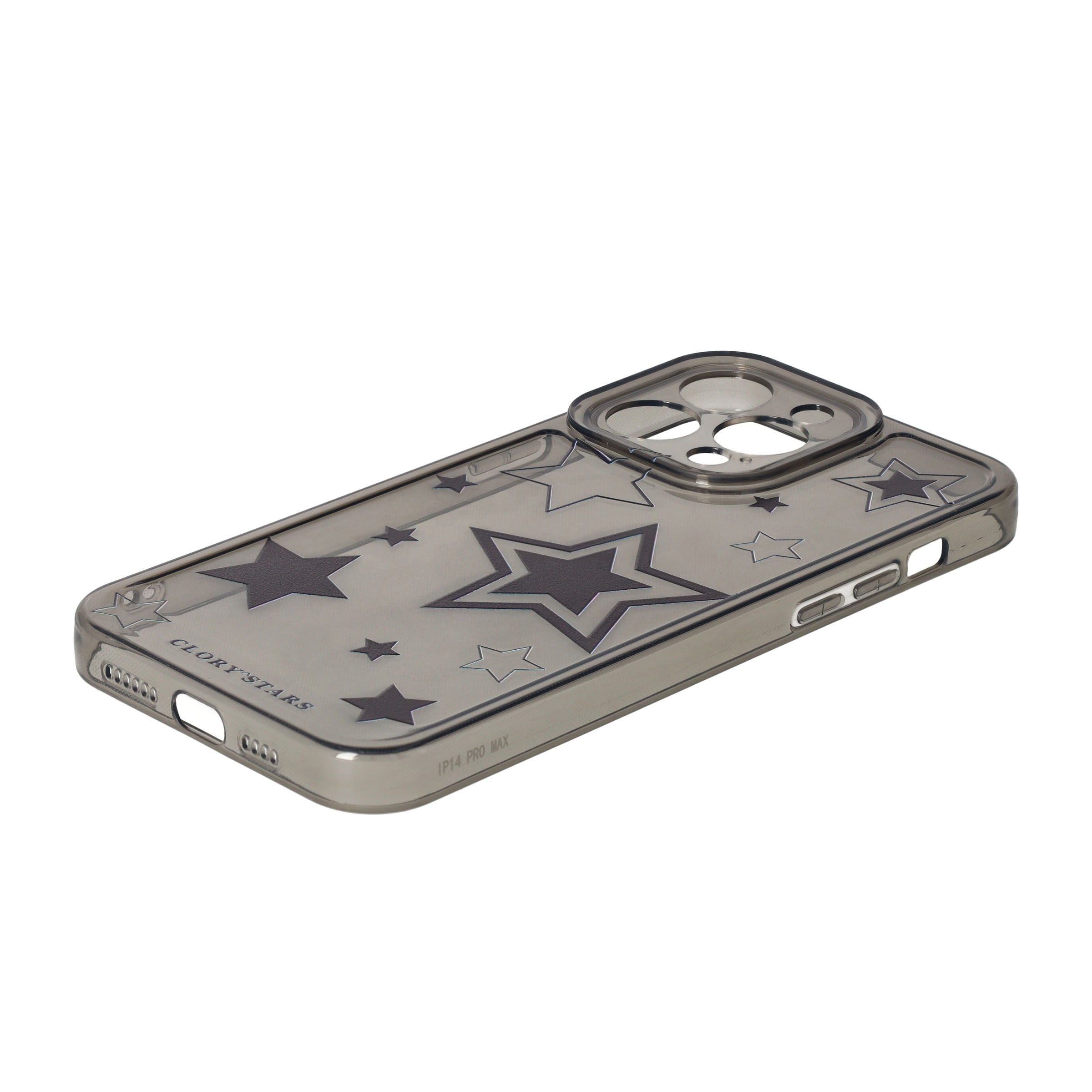 iPhone 14 Pro Max Gummi Case Schutzhülle mit Kameraschutz - Stars