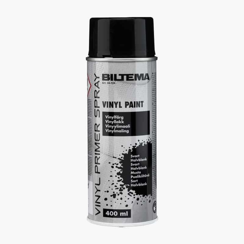 Vinyllakk, svart, 400 ml