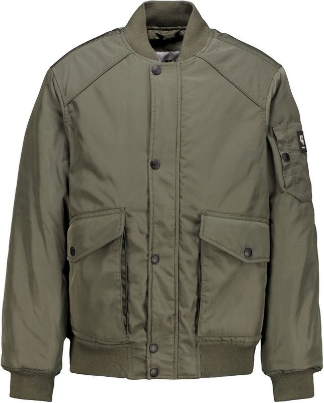 GARCIA - Jongen Jas - Groen - Bomberjack - Waterafstotend - 100% Polyester