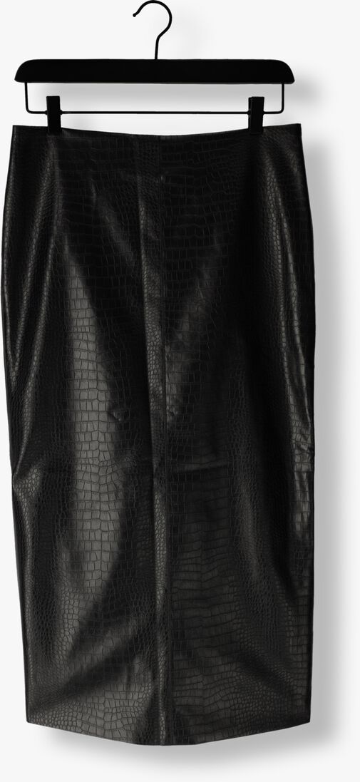 zwarte bruuns bazaar maxirok croco tuanella skirt