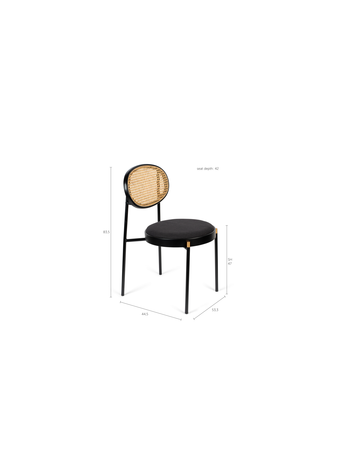 Bold Monkey eettafel Don't stop the webbing