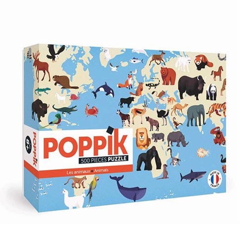 Puzzle animaux du monde  500 pièces  p