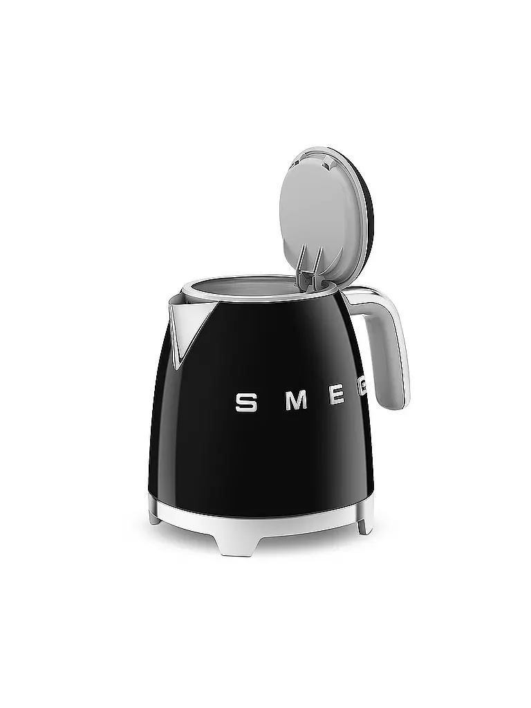 SMEG Mini-Wasserkocher 0,8l 50s Retro Style Schwarz KLF05BLEU schwarz
