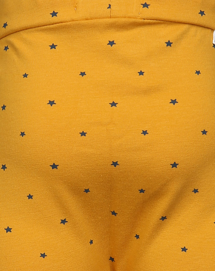Jersey-Hose COMFORT KRIS – STARS in honiggelb